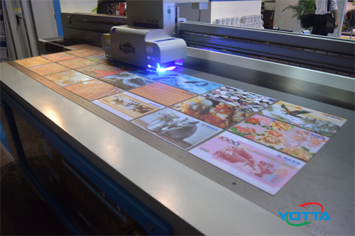 UV LED flatbed printer for wood