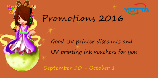 UV printer holiday promotions
