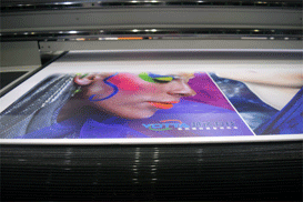 Direct-to-media multi color printing